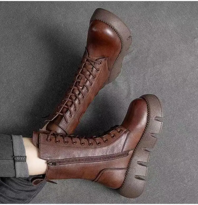 BOTAS DE CUERO MOSCÚ - COLECCIÓN 2025